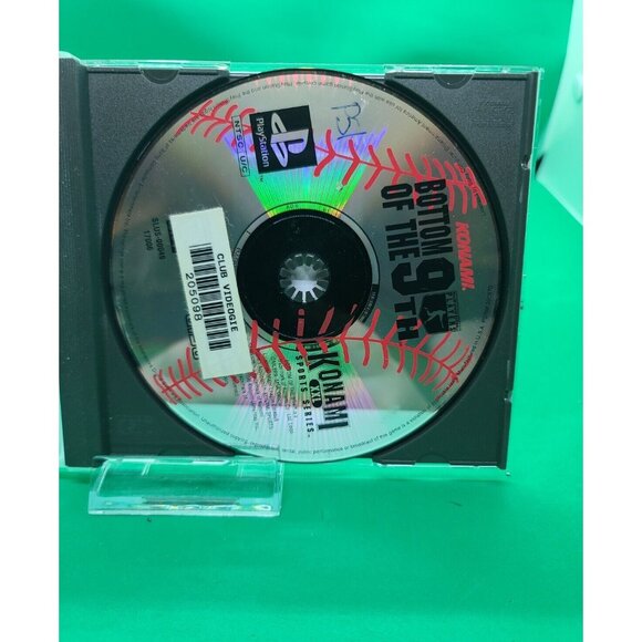 2 for 15 $ Playstation 1 PS1 - 1996 - Baseball - Bottom of the 9th - Disc Only - Picture 1 of 3